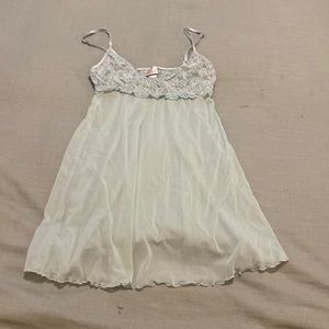 Victoria Secret lingerie dress.